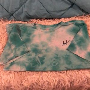 HUF tie dye t-shirt